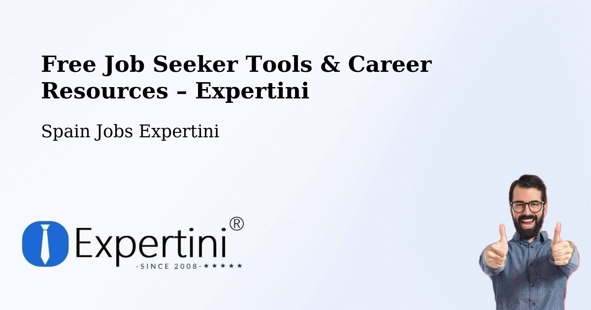Free Job Seeker Tools & Career Resources – Dozón - Dozón, Spain Jobs Expertini