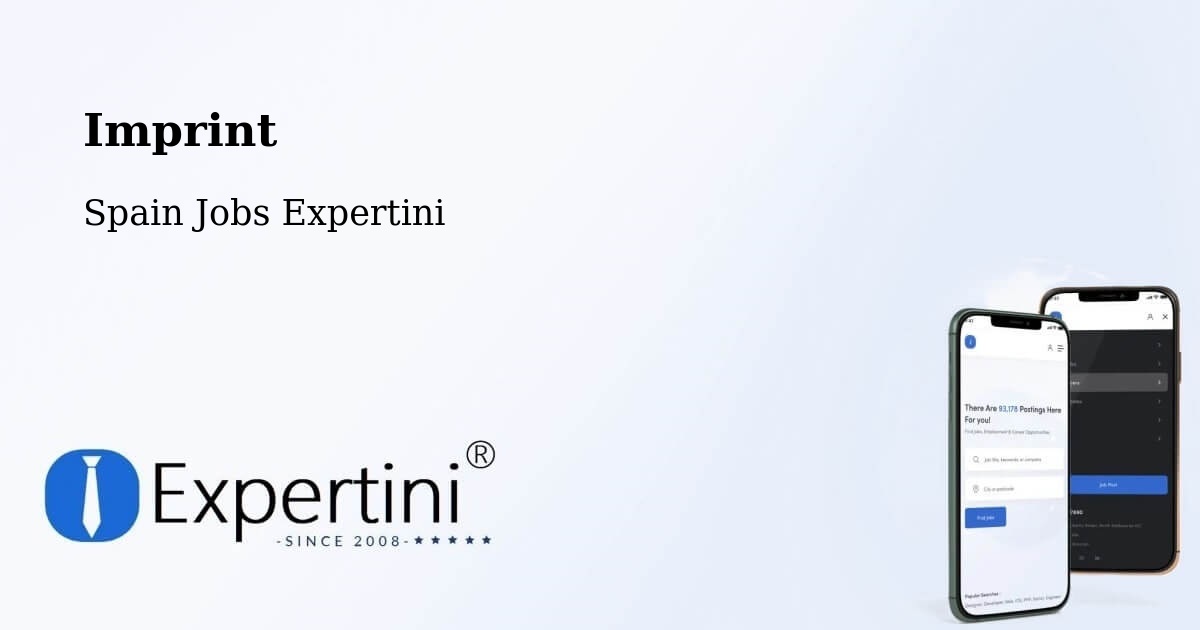 Imprint – Dozón - Spain Jobs Expertini