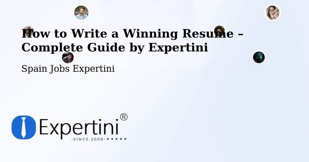 Resume Writing Guide for Job Seekers – Dozón - Dozón, Spain Jobs Expertini